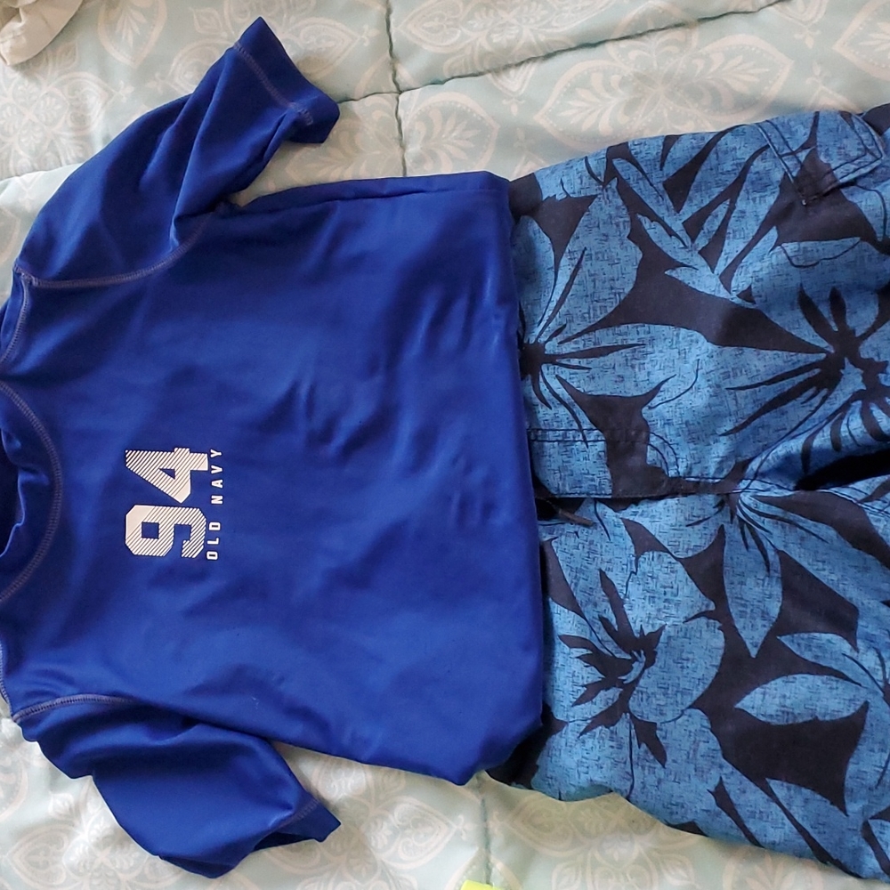 Old Navy trunk and shirt